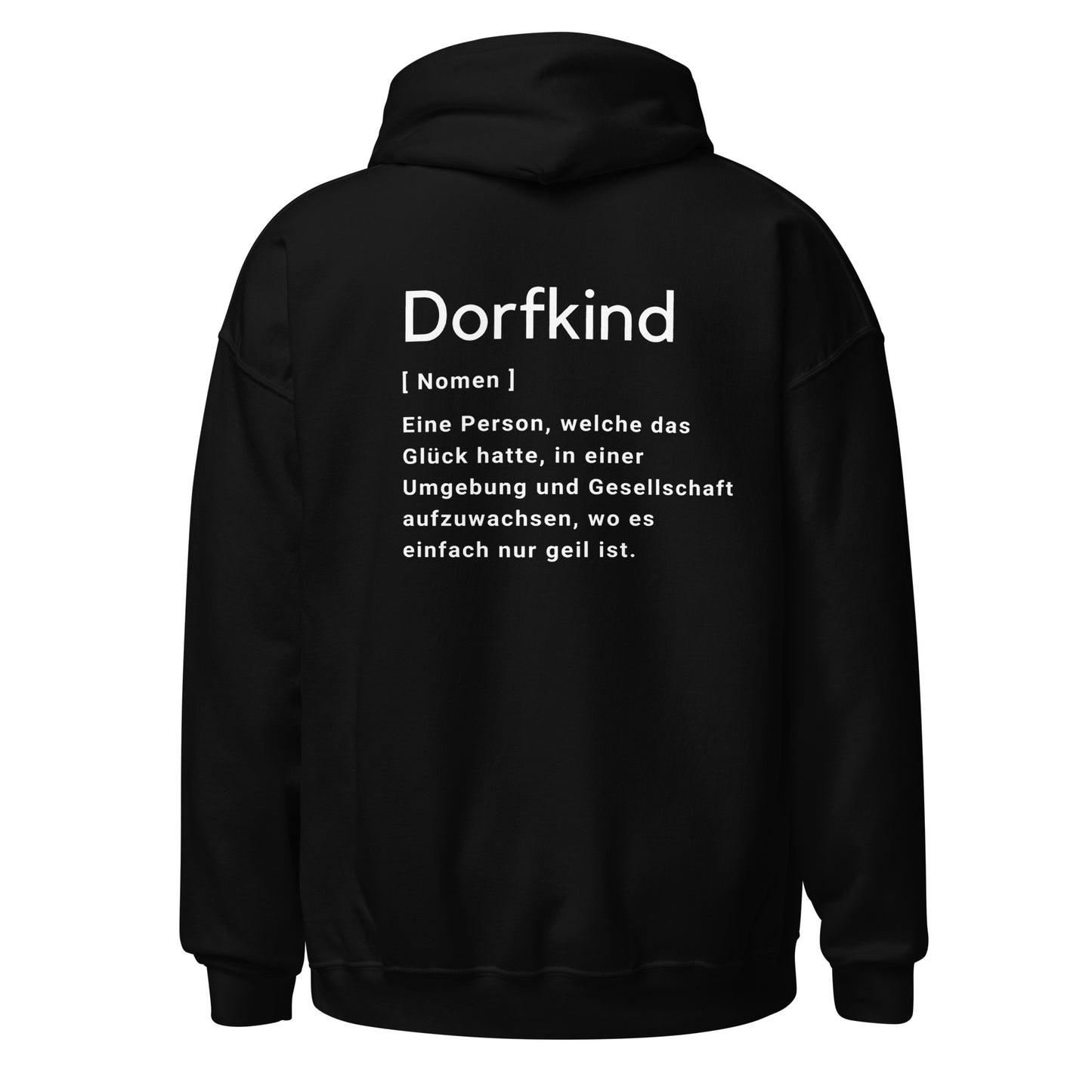 Dorfkind Definition - Unisex Hoodie