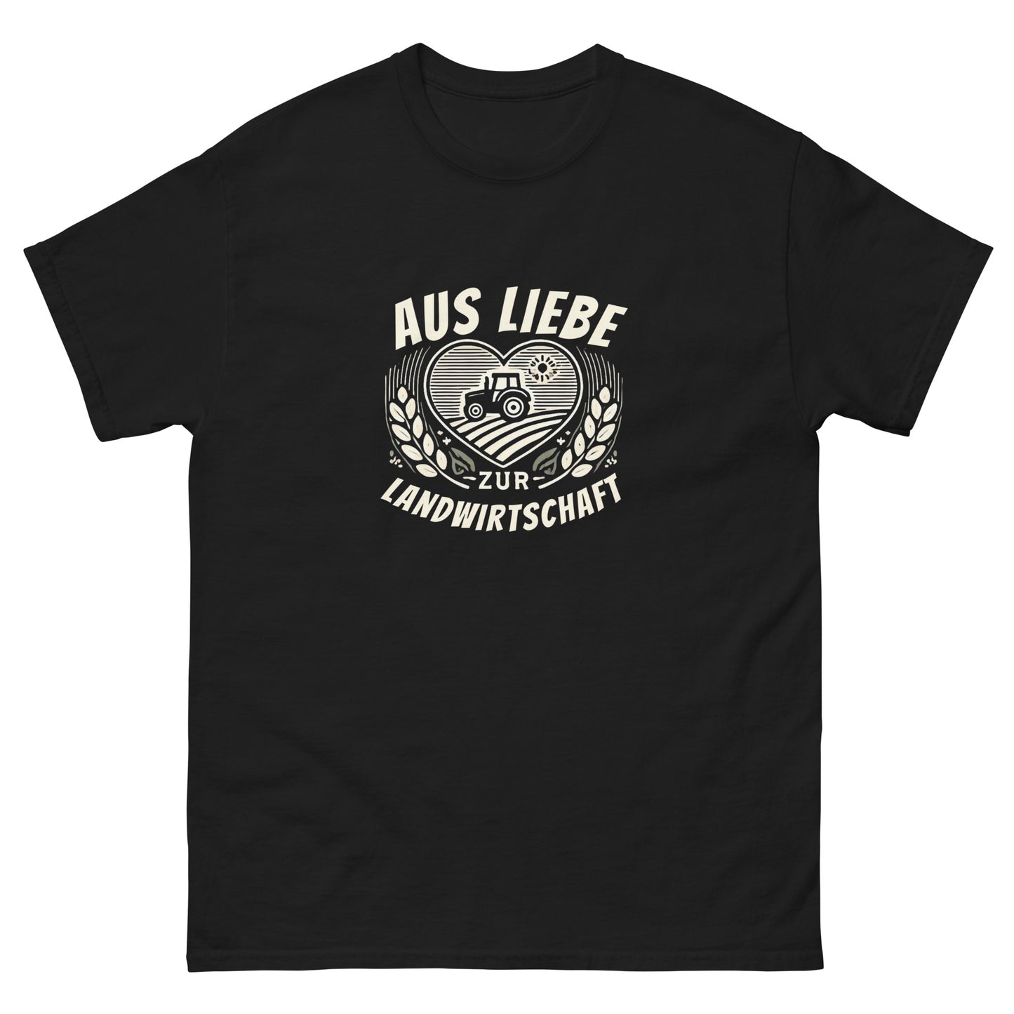 Liebe zur Landwirtschaft - Unisex T-Shirt