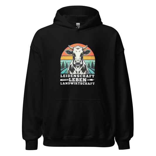 Leidenschaft Leben Landwirtschaft - Unisex Hoodie