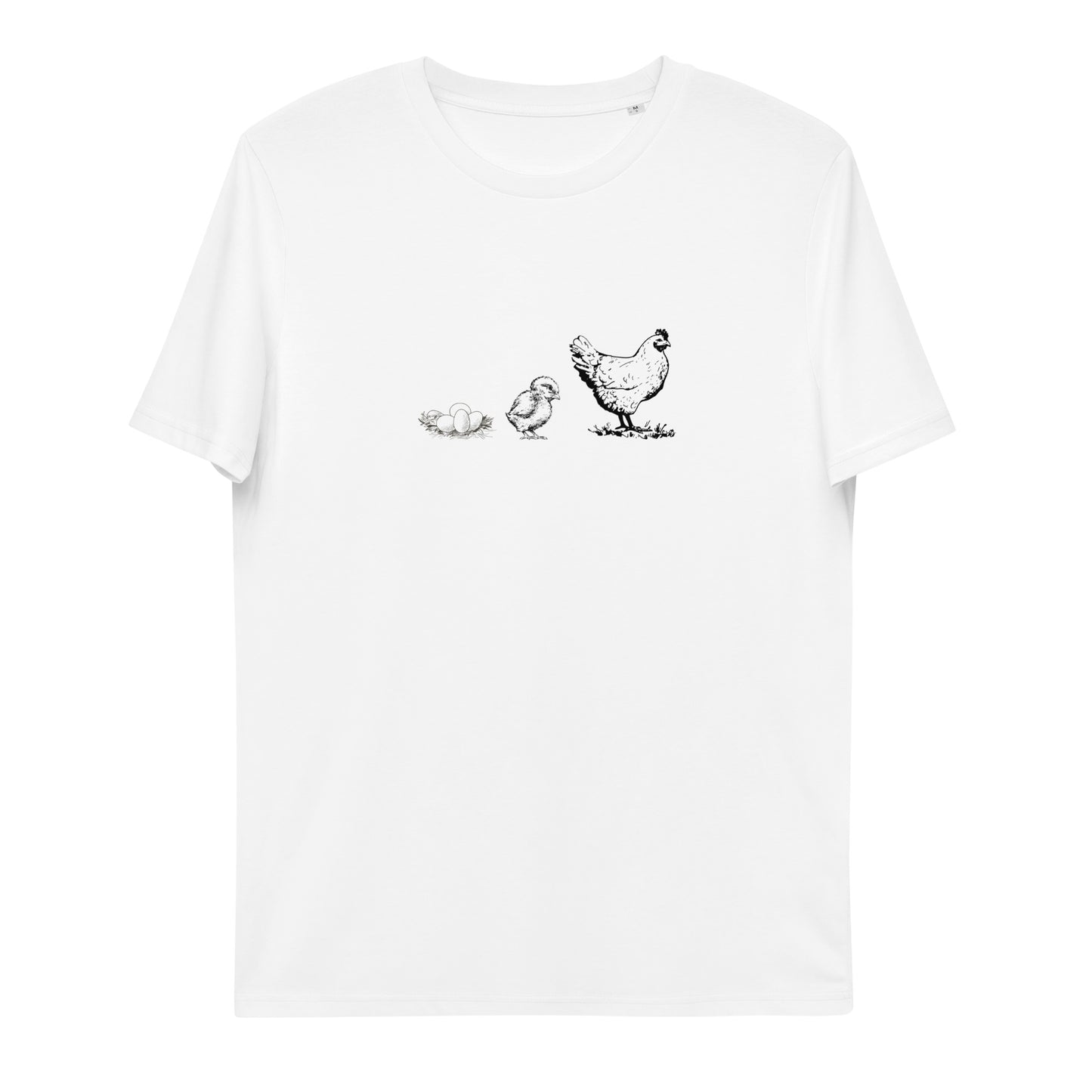 Evolution Huhn - Unisex T-Shirt