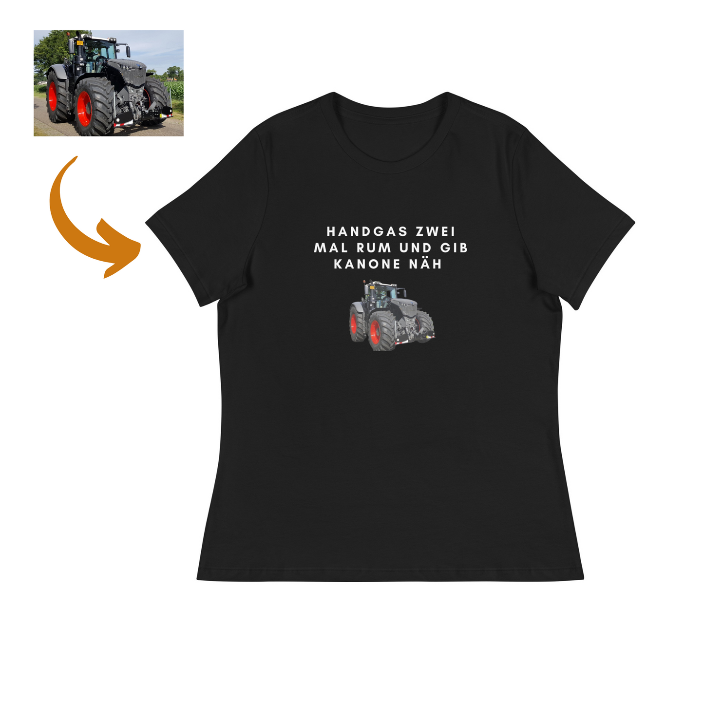 personalisierbares Handgas - Frauen T-Shirt
