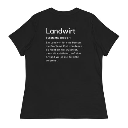 Landwirt Definition - Frauen T-Shirt